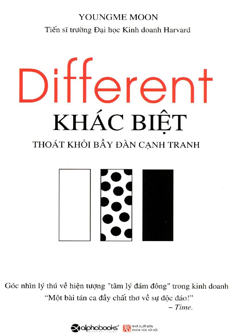 Different – Khác Biệt – Tiến sỹ Youngme Moon