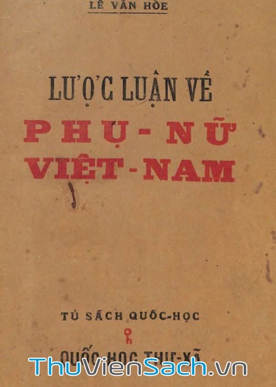 Lược Luận Về Phụ Nữ Việt Nam