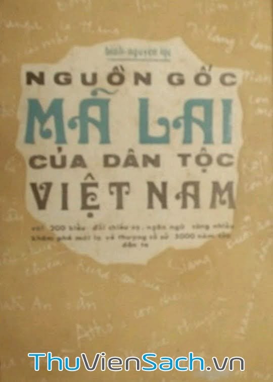 Nguồn Gốc Mã Lai Của Dân Tộc Việt Nam
