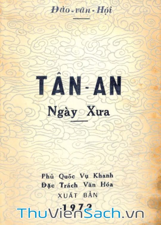 Tân An Ngày Xưa