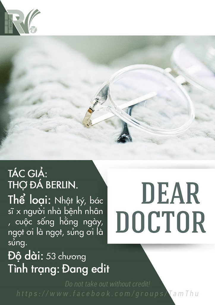 Dear doctor – Báo cáo bác sĩ – Thợ đá Berlin full prc pdf epub azw3 [Ngôn tình]