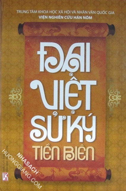 Đại Việt Sử Ký Tiền Biên – Ngô Thì Nhậm & Ngô Thì Sĩ full prc pdf epub azw3 [Lịch sử]