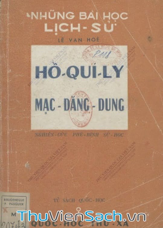 Hồ Quí Ly, Mạc Đăng Dung