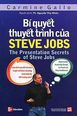 Bí Quyết Thuyết Trình Của Steve Jobs – Carmine Gallo full mobi pdf epub azw3 [Kỹ Năng]