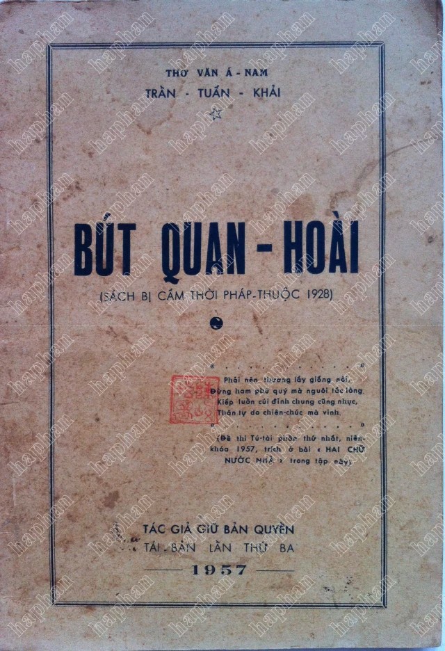 Bút Quan Hoài – Trần Tuấn Khải full mobi pdf epub azw3 [Thơ Ca]