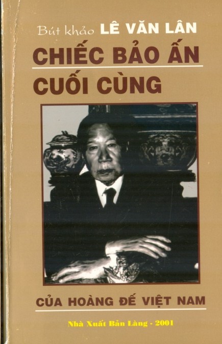 Chiếc Bảo Ấn Cuối Cùng – Lê Văn Lân full mobi pdf epub azw3 [Lịch Sử]