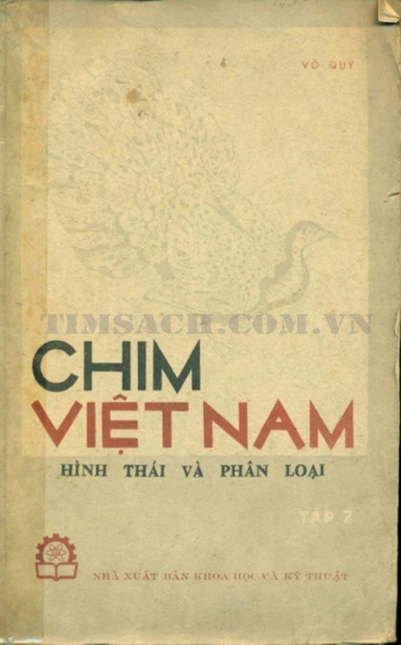 Chim Việt Nam Hình Thái Và Phân Loại Tập 2 – GS.TS Võ Quý full mobi pdf epub azw3 [Biên Khảo]