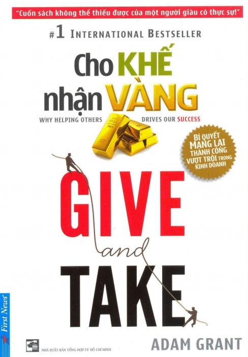 Cho Khế Nhận Vàng – Adam Grant full mobi pdf epub azw3 [Best Seller]