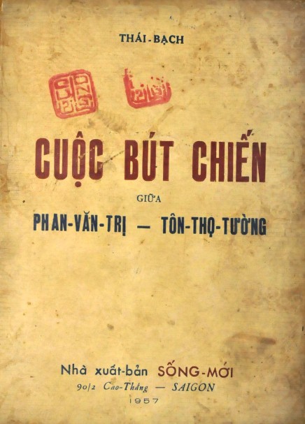 Cuộc Bút Chiến Giữa Phan Văn Trị Và Tôn Thọ Tường – Thái Bạch full mobi pdf epub azw3 [Biên Khảo]