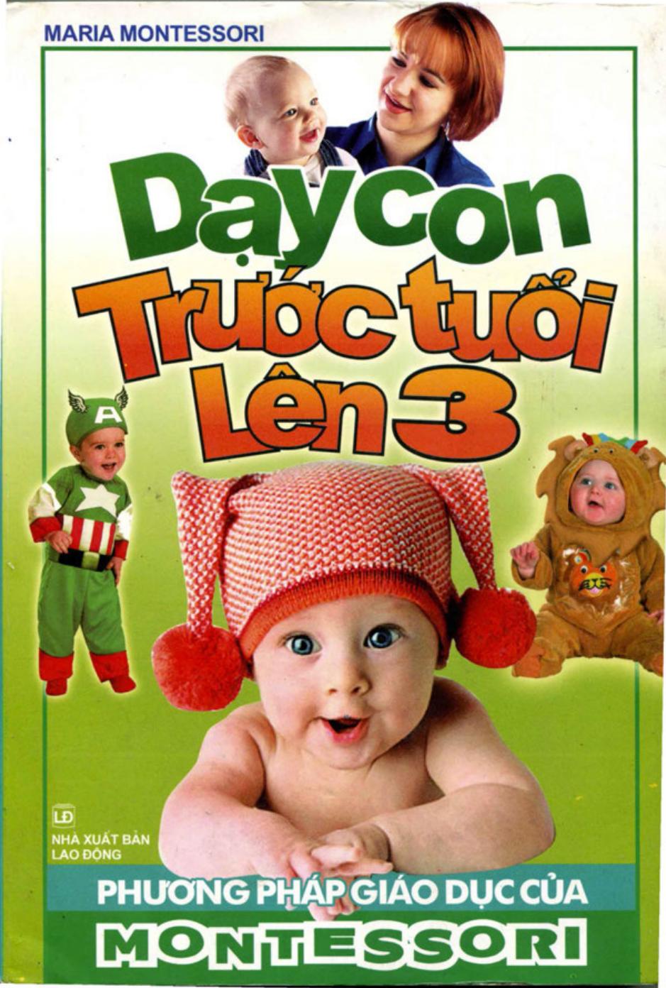 Dạy Con Trước Tuổi Lên 3 – Maria Montessori full mobi pdf epub azw3 [Dạy Trẻ]