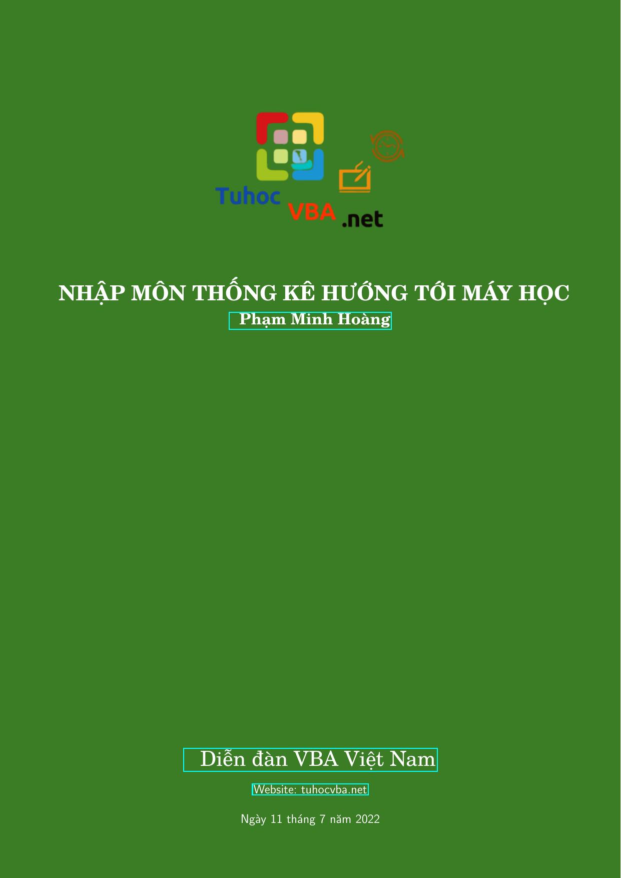 Nhập Môn Thống Kê Hướng Tới Máy Học – Phạm Minh Hoàng full mobi pdf epub azw3 [Toán Học]