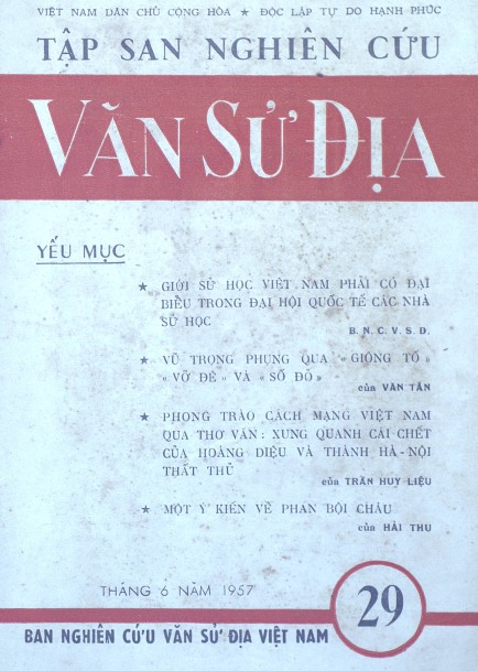 Tập San Nghiên Cứu Văn Sử Địa Tập 29 – Nhiều Tác Giả full prc pdf epub azw3 [Lịch sử]