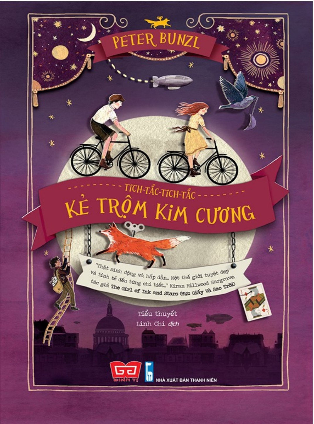 Tích-Tắc-Tích-Tắc – Kẻ Trộm Kim Cương – Peter Bunzl & Linh Chi (dịch) full mobi pdf epub azw3 [Phiêu Lưu]