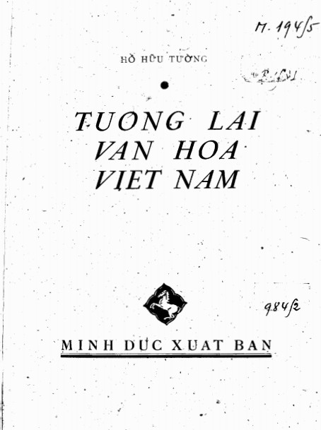 Tương Lai Văn Hóa Việt Nam – Hồ Hữu Tường full prc pdf epub azw3 [Biên Khảo]