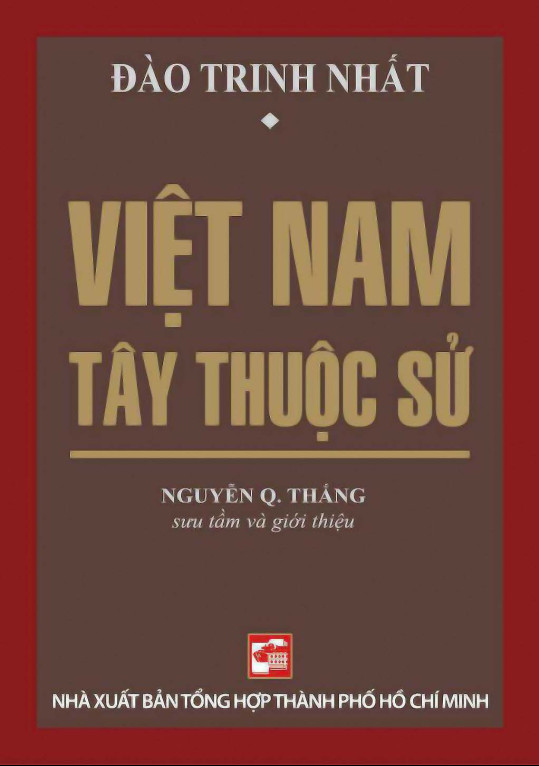 Việt Nam Tây Thuộc Sử – Đào Trinh Nhất & Nguyễn Quang Thắng full prc pdf epub azw3 [Lịch Sử]