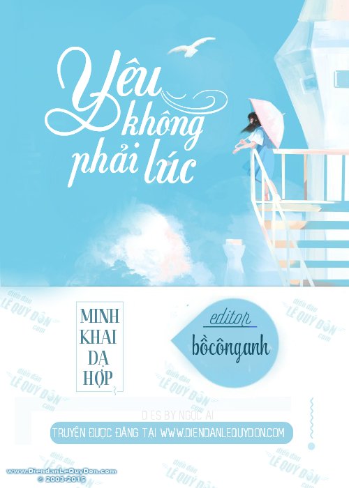 Yêu Không Phải Lúc – Minh Khai Dạ Hợp full mobi pdf epub azw3 [Hiện Đại]