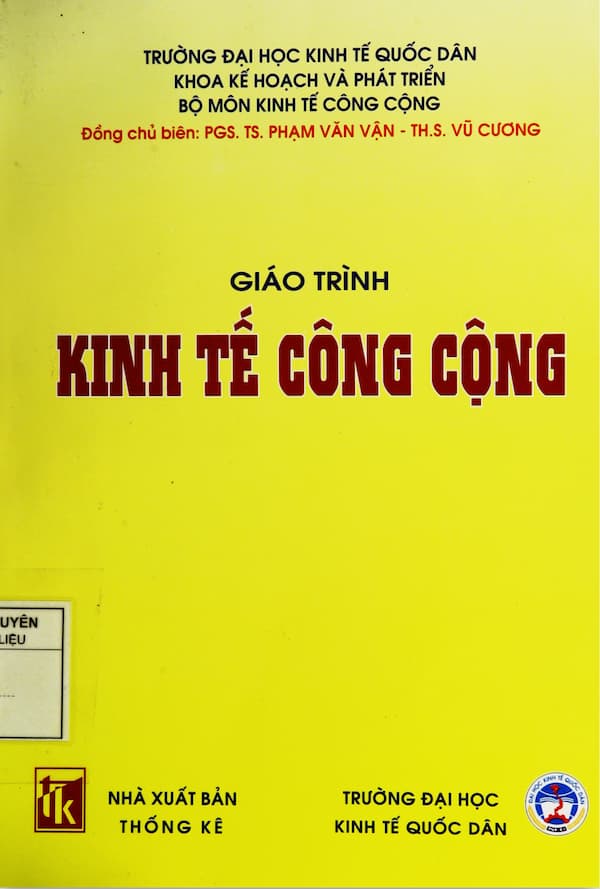 Giáo trình kinh tế công cộng