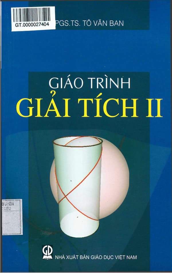 Giáo trình giải tích II