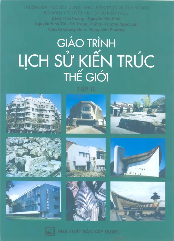 Giáo trình lịch sử kiến trúc thế giới – Tập 2