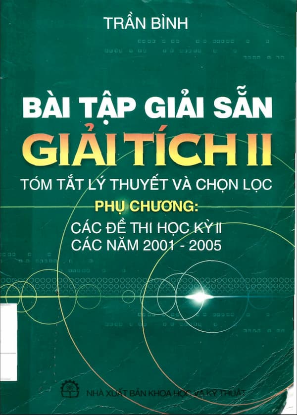 Bài tập giải sẵn giải tích II