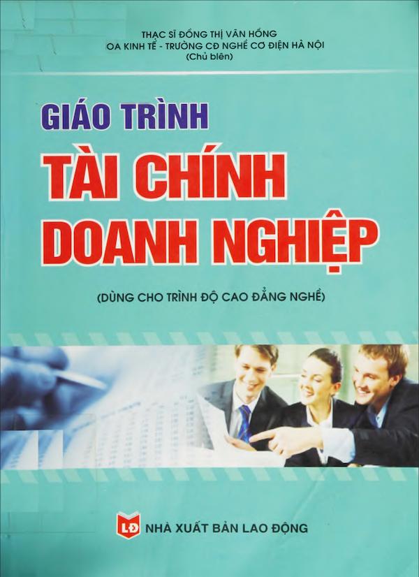 Giáo trình tài chính doanh nghiệp