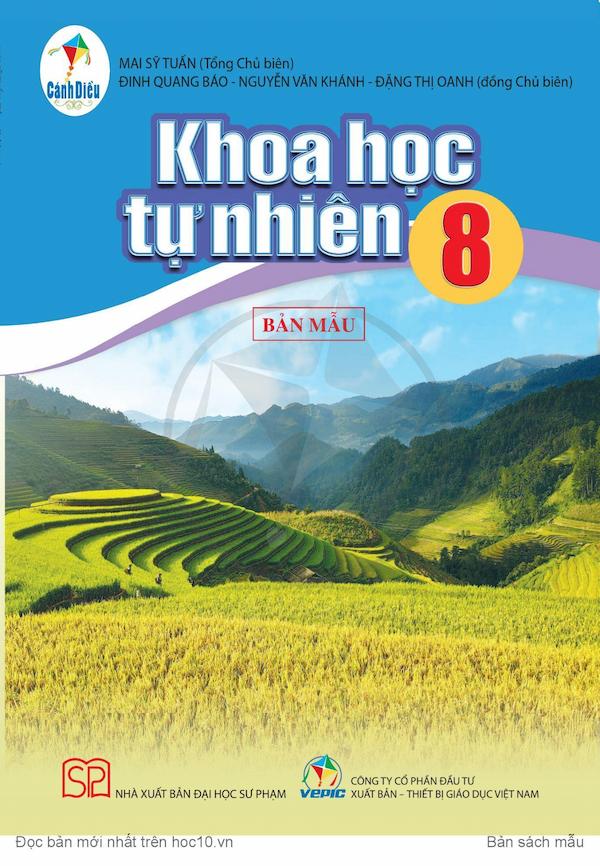 Khoa Học Tự Nhiên 8 – Cánh Diều