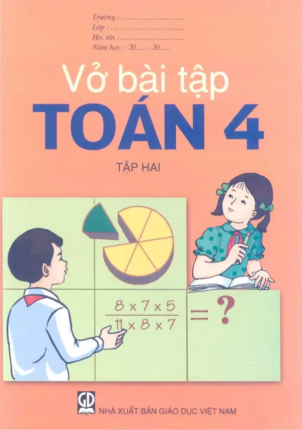 Vở Bài Tập Toán Lớp 4 Tập 2