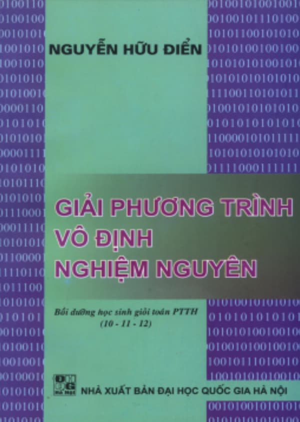 Giải Phương Trình Vô Định Nghiệm Nguyên