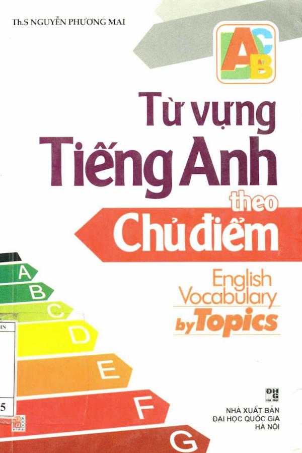 Từ Vựng Tiếng Anh Theo Chủ Điểm