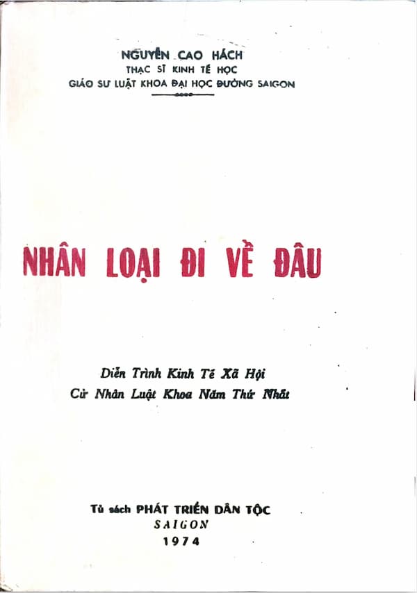 Nhân Loại Đi Về Đâu