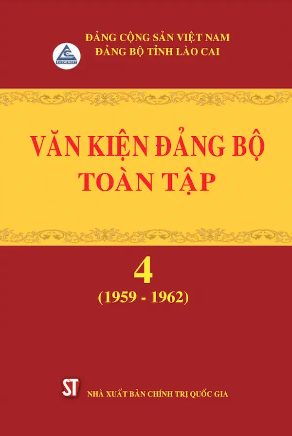 Văn Kiện Đảng Bộ Toàn Tập Tập 4 (1959 – 1962)