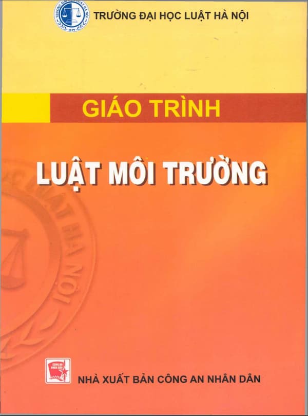 Giáo trình Luật môi trường