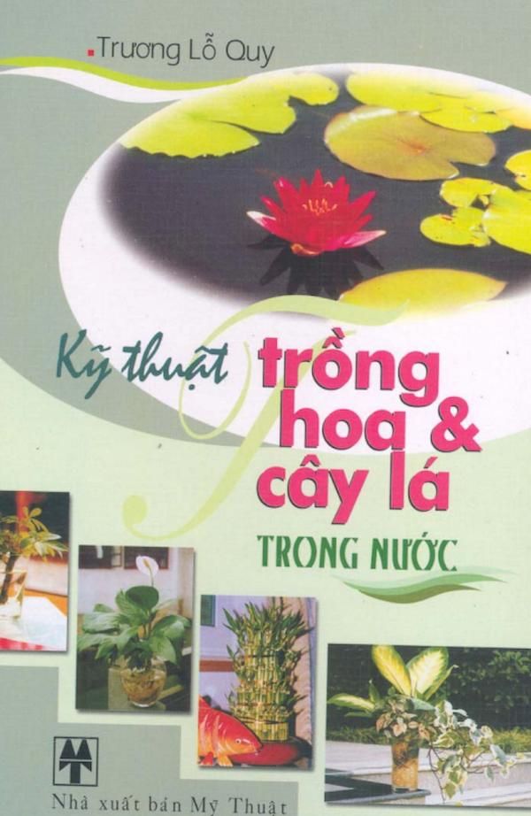 Kỹ Thuật Trồng Hoa Và Cây Lá Trong Nước