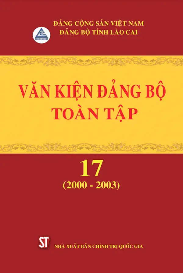 Văn Kiện Đảng Bộ Toàn Tập Tập 17 (2000 – 2003)