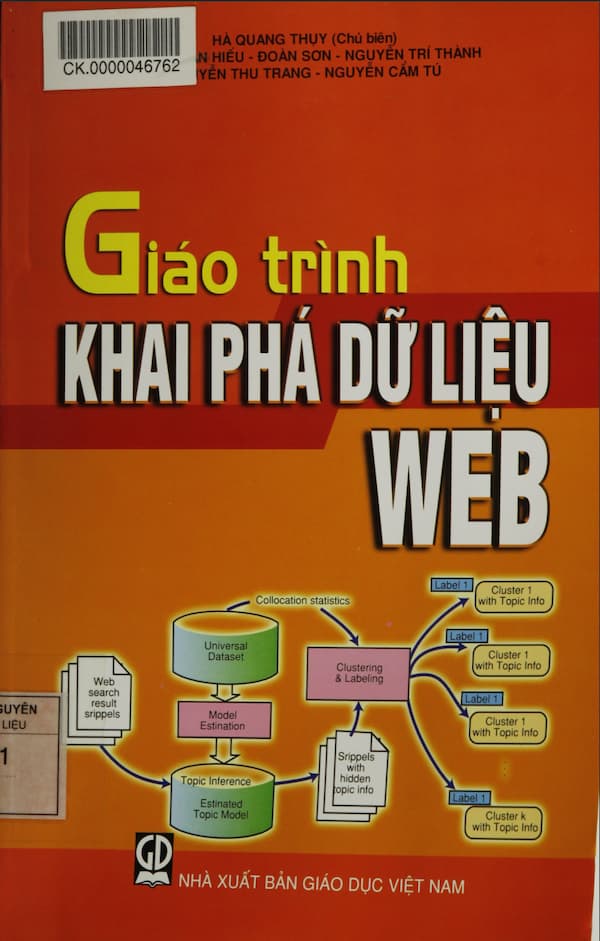 Giáo trình khai phá dữ liệu web