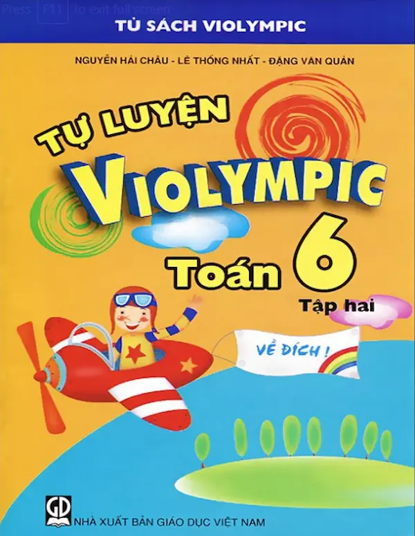 Tự Luyện Violympic Toán Bằng Tiếng Anh Lớp 6 – Tập 2