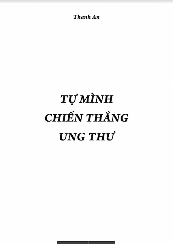 Tự mình chiến thắng Ung Thư