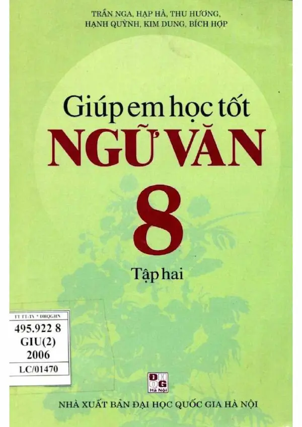 Giúp Em Học Tốt Ngữ Văn 8 Tập 2