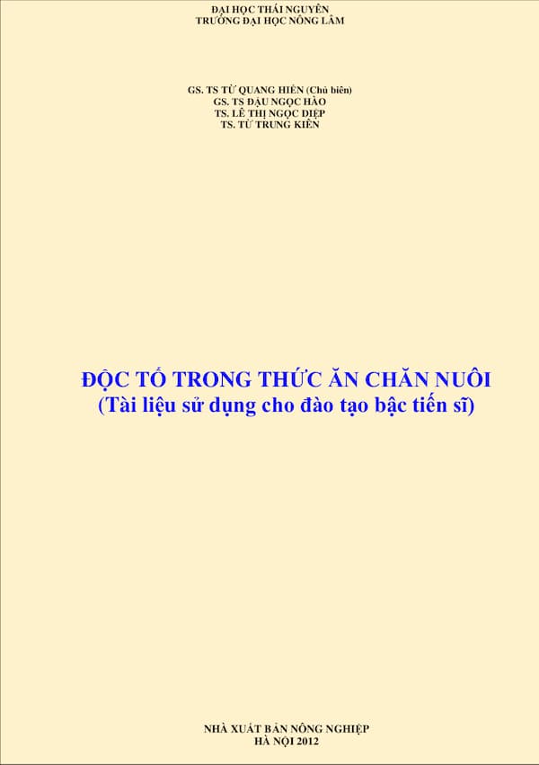 Độc tố trong thức ăn chăn nuôi