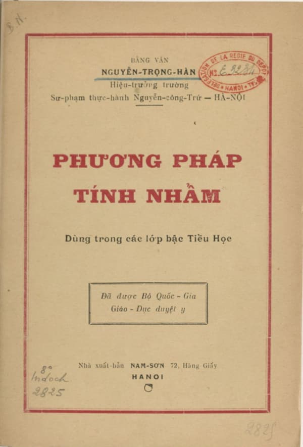 Phương pháp tính nhẩm