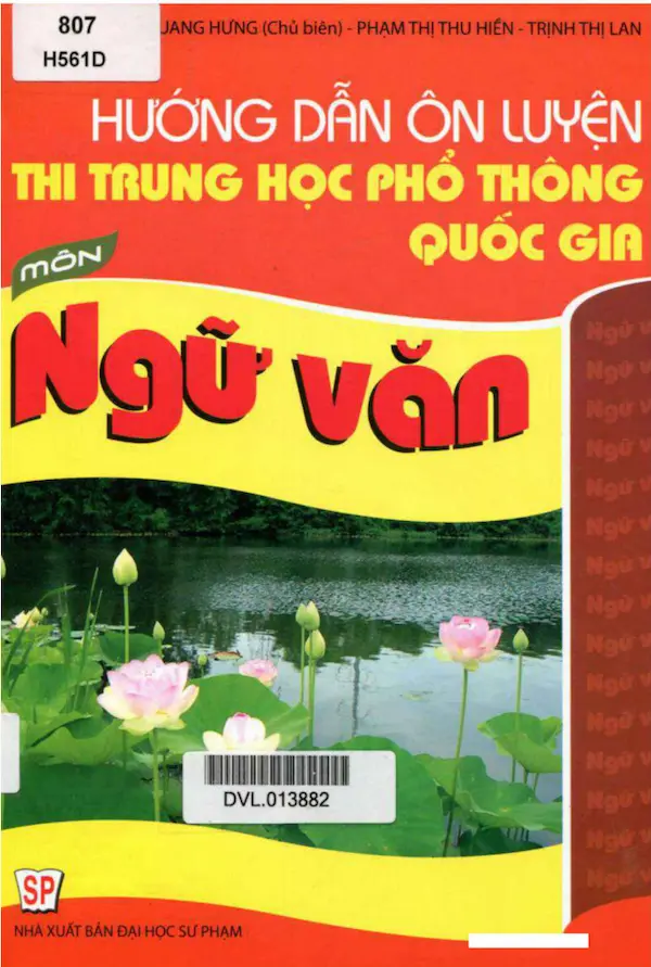 Hướng Dẫn Ôn Luyện Thi Trung Học Phổ Thông Quốc Gia Môn Ngữ Văn