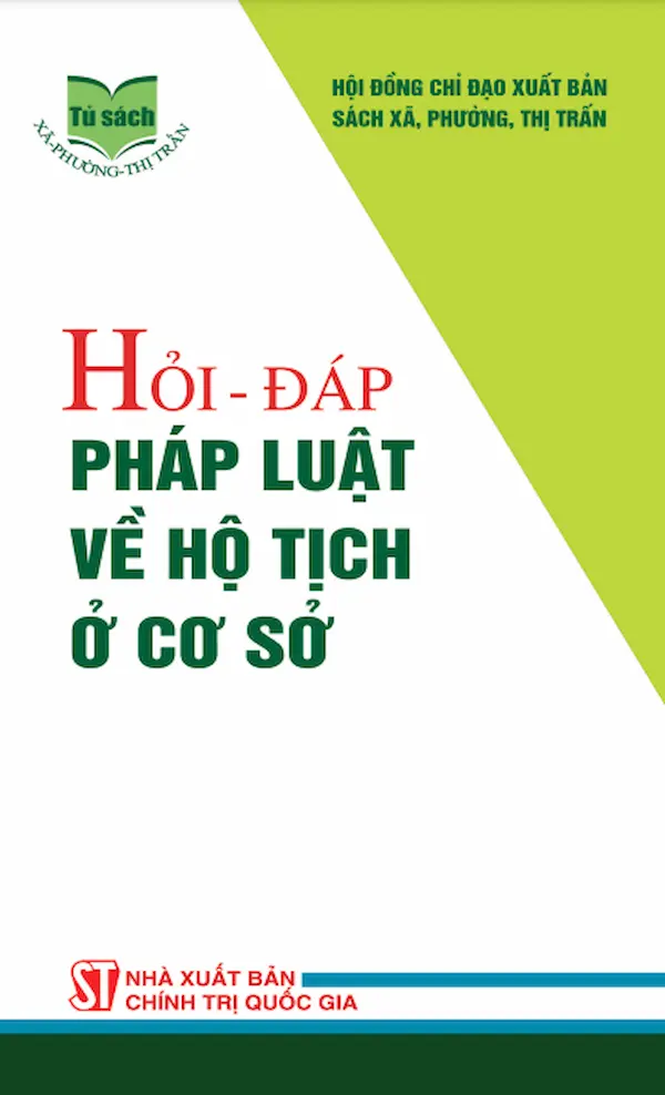 Hỏi – Đáp Pháp Luật Về Hộ Tịch Ở Cơ Sở