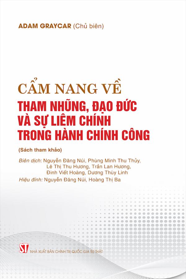 Cẩm Nang Về Tham Nhũng, Đạo Đức Và Sự Liêm Chính Trong Hành Chính Công