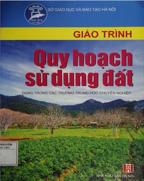 Giáo trình quy hoạch sử dụng đất