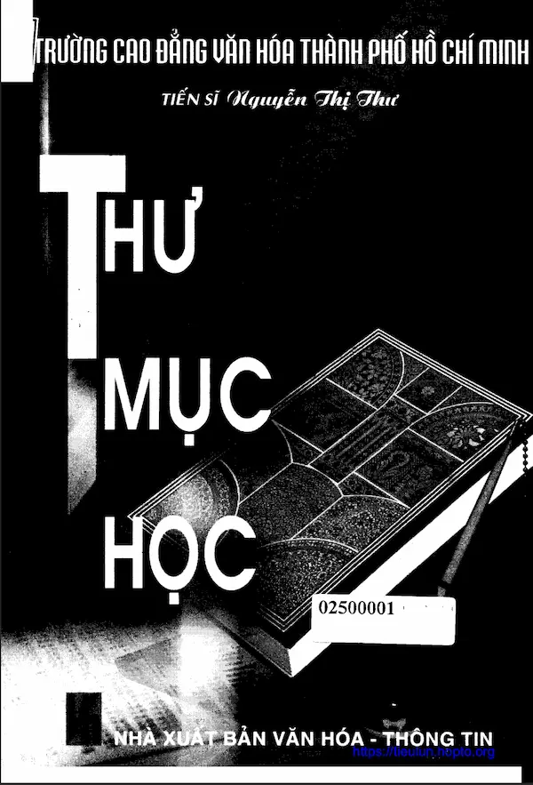 Giáo Trình Thư Mục Học