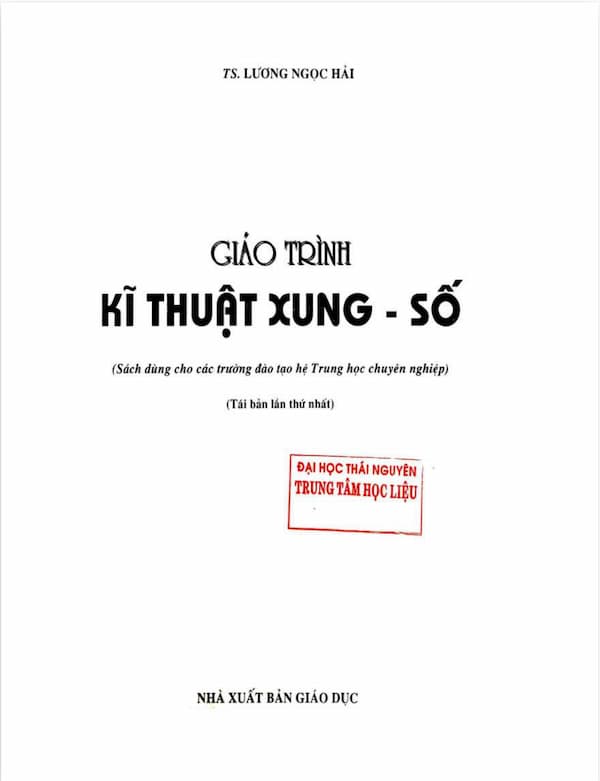 Giáo trình kĩ thuật xung – số