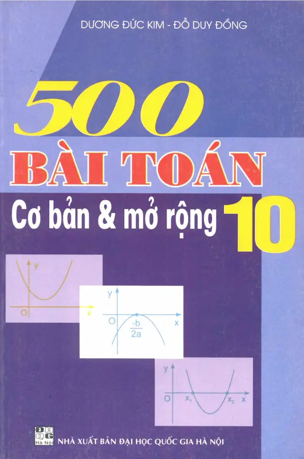 500 Bài Toán Cơ Bản Và Mở Rộng 10