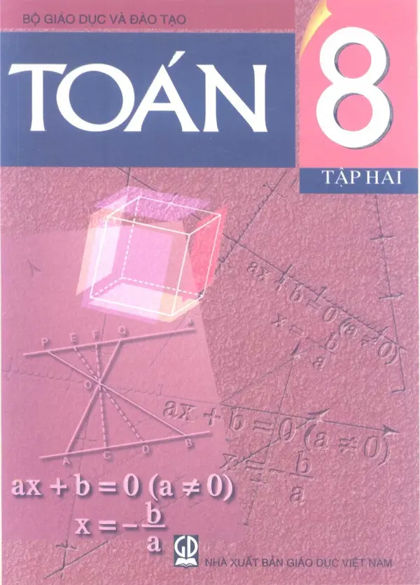 Sách Giáo Khoa Toán Lớp 8 Tập 2