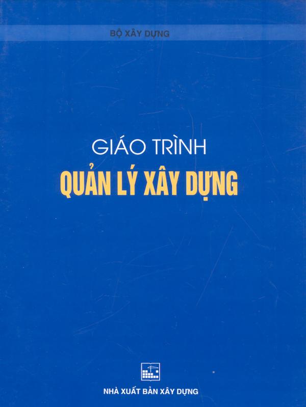 Giáo Trình Quản Lý Xây Dựng