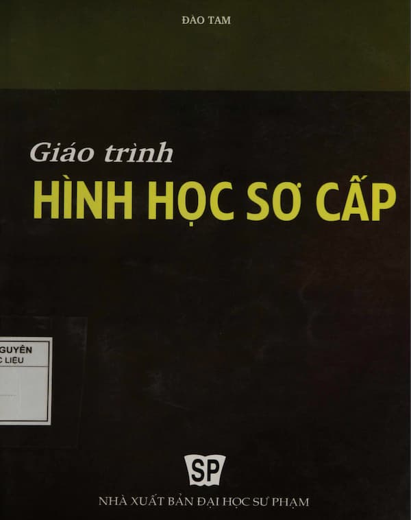 Giáo trình hình học sơ cấp